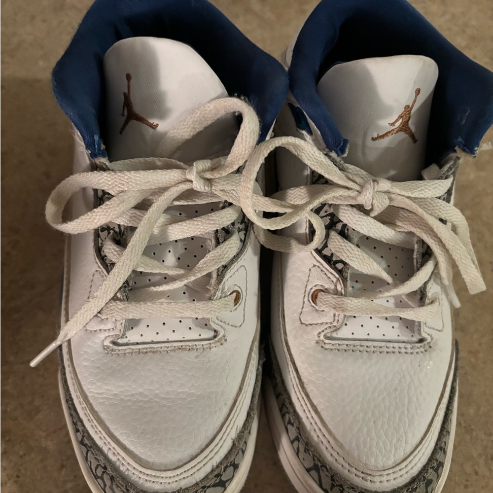 Jordan size 13 blue and white